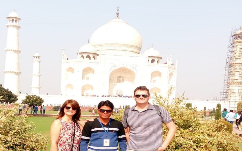 Taj Mahal From Delhi By Super Fast Train Private Tour - Sightseeing Highlights