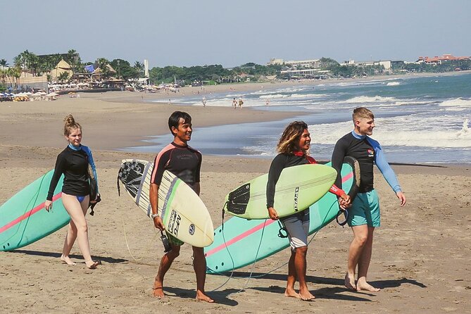 The Funniest Private 2 Hour Surf Lesson, Canggu - Flexible Start Times