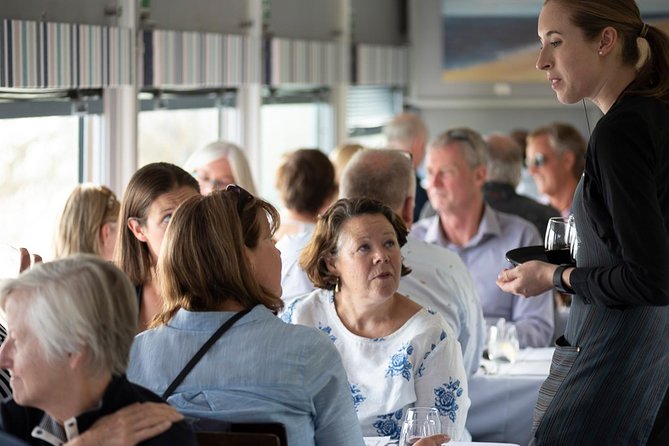 The Q Train - Table For 6 - Lunch (Departing Drysdale) - Train Route and Scenery