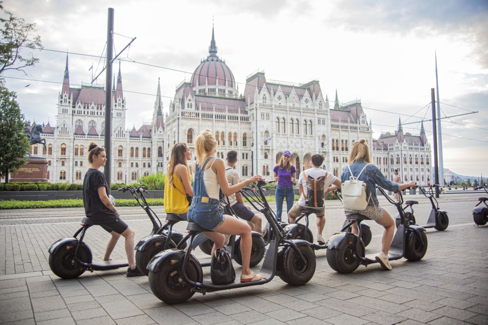 Top Sights of Pest Downtown on E-Scooters Incl. Parliament - Downtown Vibes and Landmarks