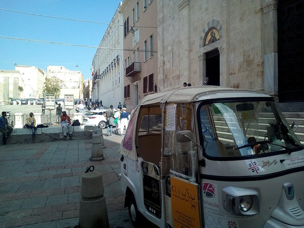 Tour Ape Calessino (Tuk Tuk) of the 4 Historic Districts of Cagliari - Historical Districts Explored