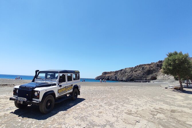Trypiti Beach and Gorge Jeep Safari - Pickup Service Information and Details