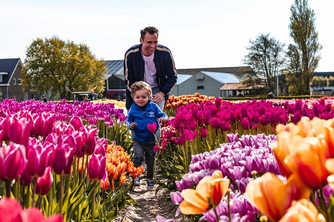 Tulip Experience With Keukenhof and Windmills Tour From Amsterdam - Keukenhof Gardens Experience