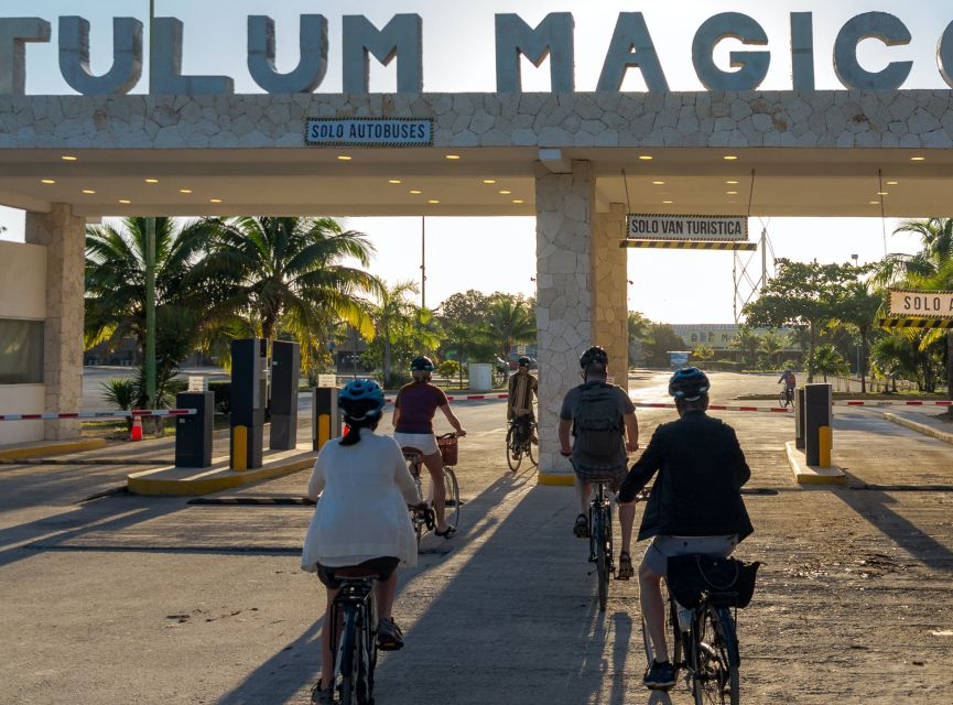 Tulum: Classic Tulum Bike Tour - Full Itinerary