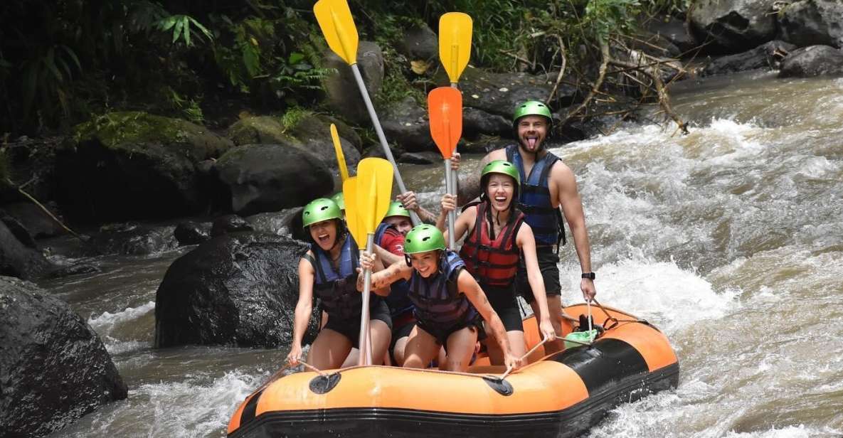 Ubud: ATV, River Rafting and Tegallalang All Inclusive Tour - Tour Highlights