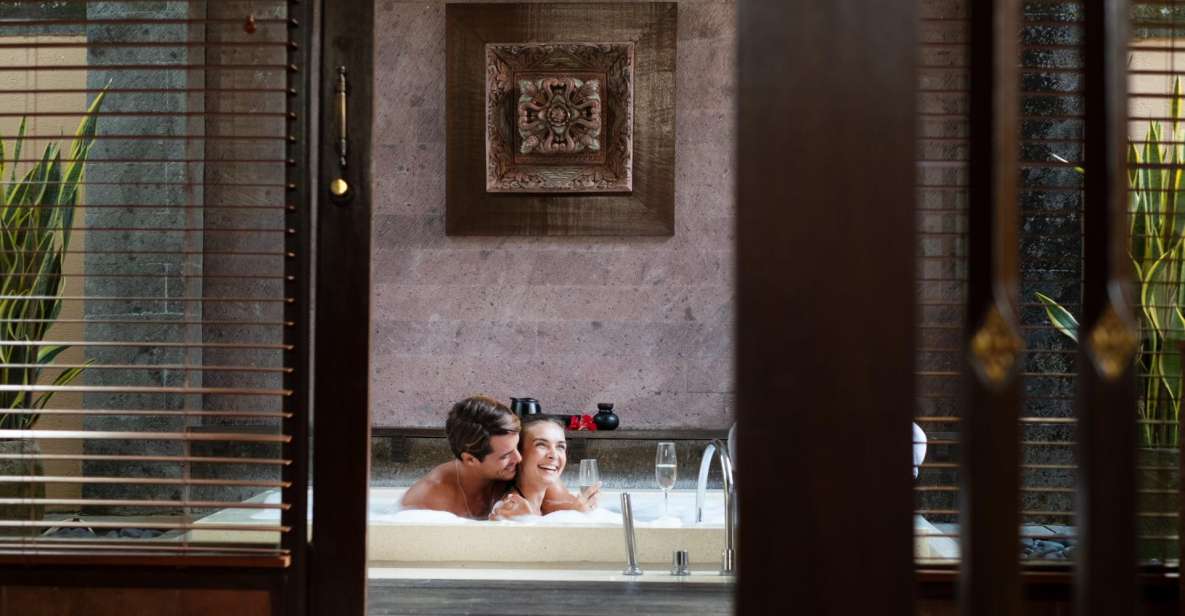 Ubud: Couple Spa Treatment With Bath Ritual & Sparkling Wine - Experience Highlights