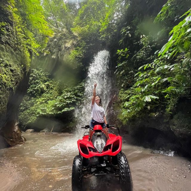 Ubud: Jungle, Waterfall, and Tunnel ATV Tour & Lunch Options - Inclusions
