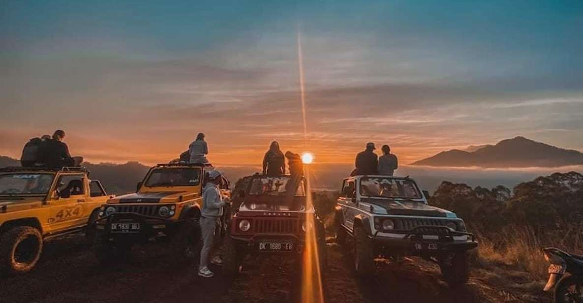Ubud: Mount Batur Volcano Sunrise Jeep Combo Adventure - Booking Details
