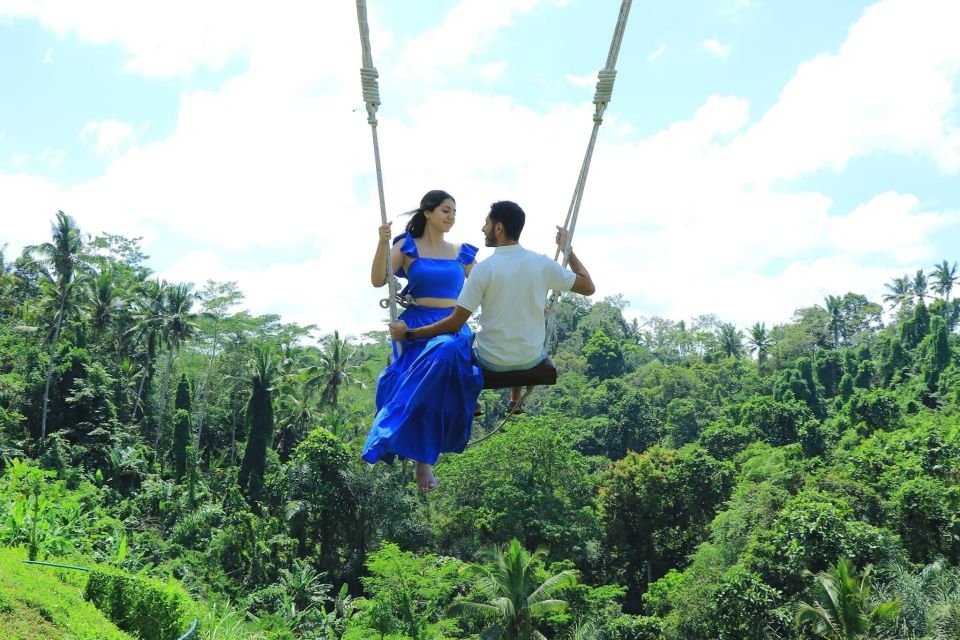 Ubud Swing,Waterfall&Tegalalang Rice Terrace - Highlighted Attractions and Activities