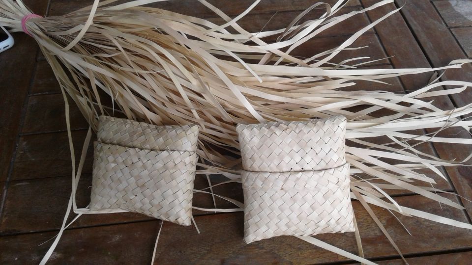 Ubud: Traditional Basket Weaving Class - Experience Details