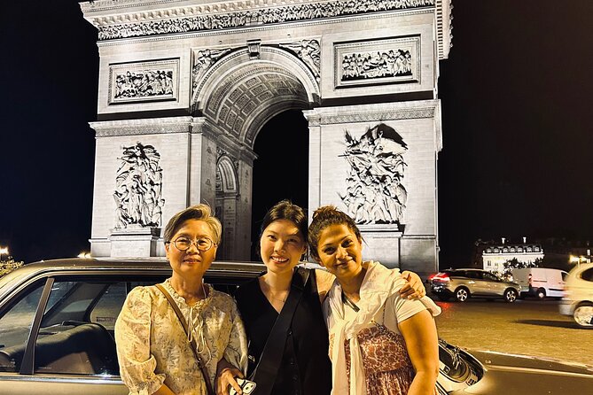 Unforgettable Tour of Paris at Night in a Vintage Car - Meeting and Pickup Details