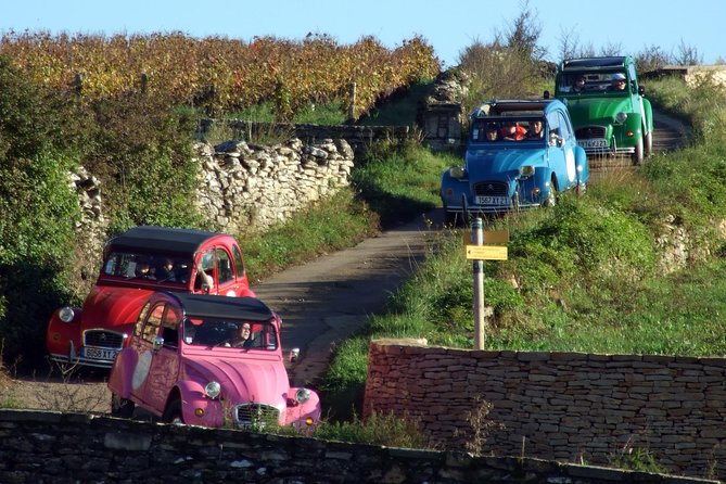 Unusual Exploration of the Terroirs of Burgundy in 2CV - From 6 People - Discovering Burgundys Terroirs in Style