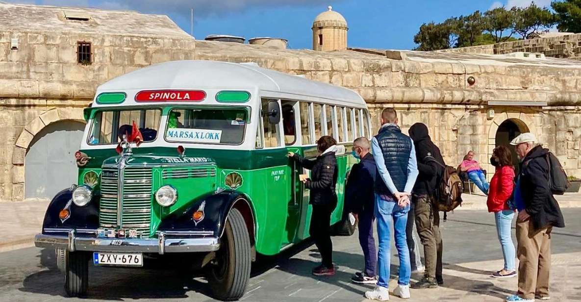 Valletta: Sunday Vintage Bus to Marsaxlokk - Booking and Cancellation Policy