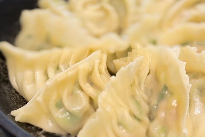 Vegetarian Ramen and Gyoza - Gyoza Filling Preparation