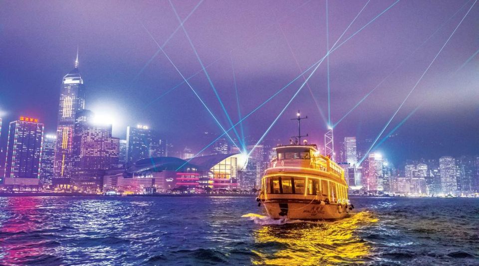 Victoria Harbour Night or Symphony of Lights Cruise - Enjoy the Symphony of Lights Show