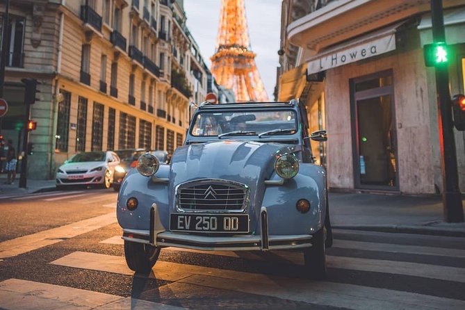 Vintage 2CV Adventure: 3-Hour Paris Highlights Tour - Inclusions and Sightseeing Highlights