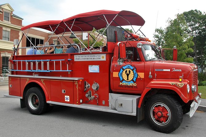 Vintage Fire Truck Sightseeing Tour of Portland Maine - Meeting Point Details