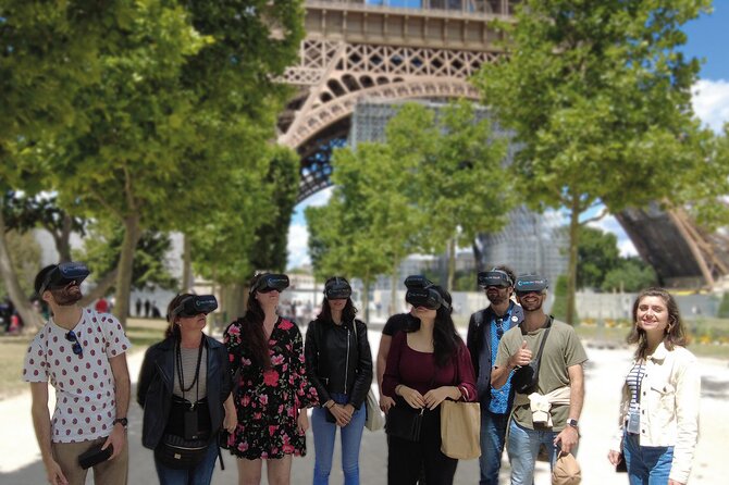 Virtual Reality Guided Tour at the Eiffel Tower - End Point Location