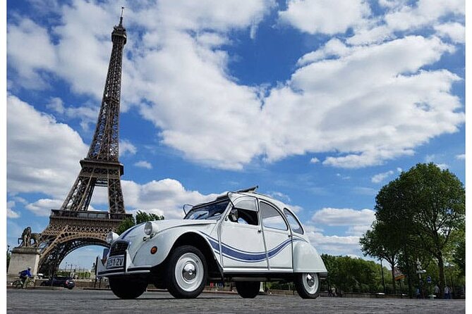 Visit Paris in a 2CV France 3 - Pickup Options