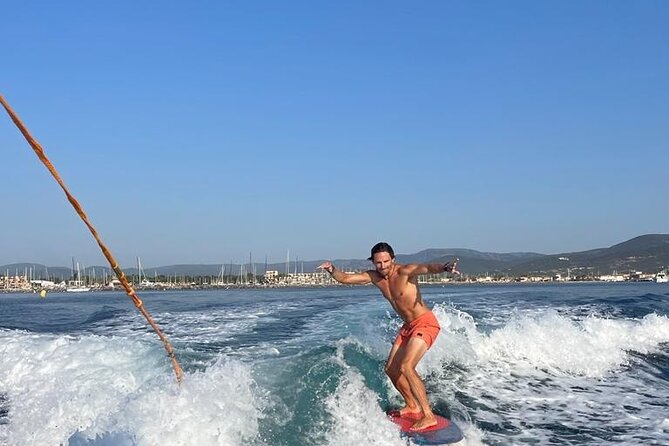Wakesurfing, Wakeboarding or Inflatable Tows in Bay of St Tropez - Meeting Points Information