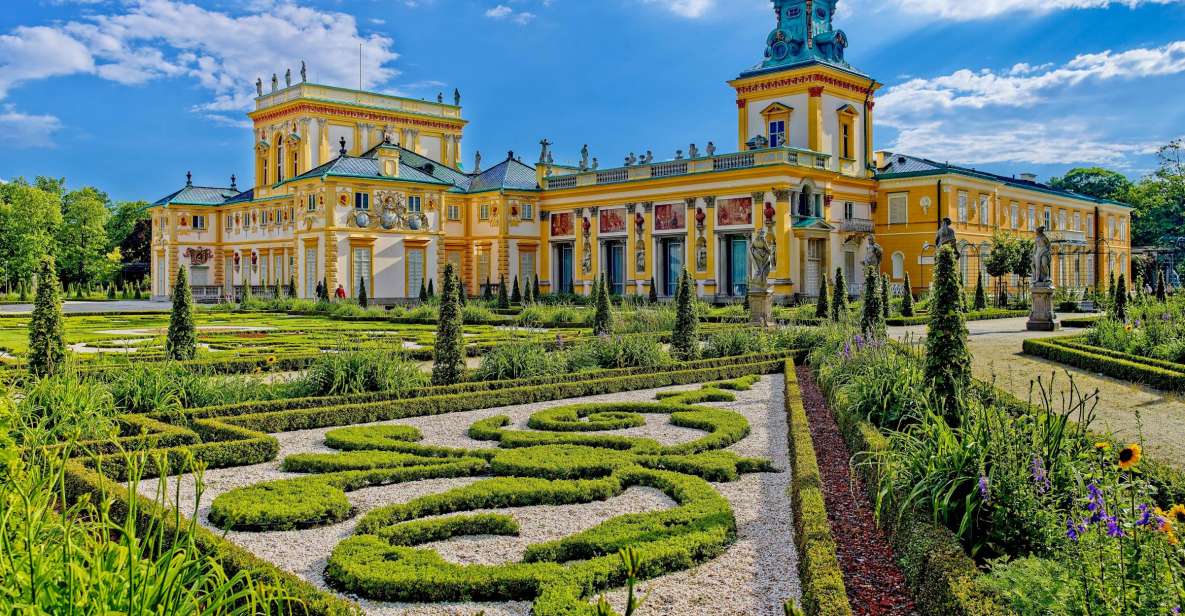 Warsaw Private Wilanow Palace & Garden Tour - Inclusions