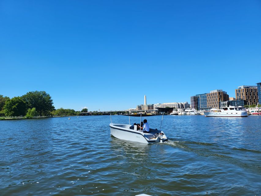 Washington DC: the Wharf Self-Driven Boat Tour With Map - Experience Highlights