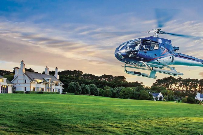 Wellington to Wharekauhau Helicopter Tour With 5-Course Lunch - Tour Itinerary