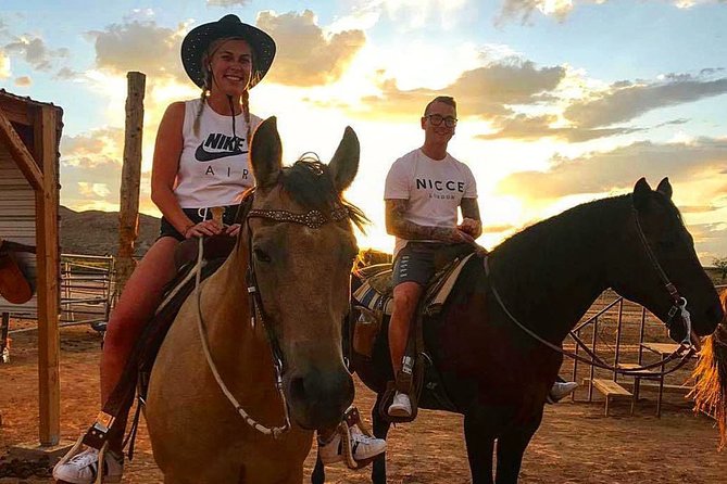 Wild West Sunset Horseback Ride With Dinner From Las Vegas - Inclusions