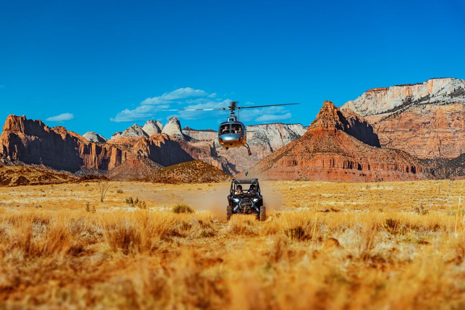 Zion National Park, Canaan Cliffs: Extended Helicopter Tour - Experience Highlights