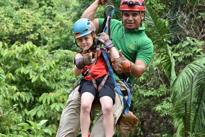 Zip Lining, Rappel and a Tarzan Swing - Inclusions and Pricing