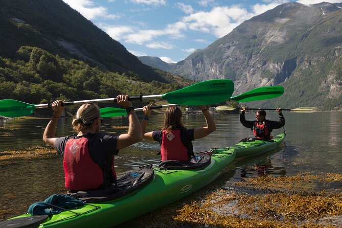 3-Hour Guided Kayak Experience in Geiranger - Key Highlights of the Kayak Experience