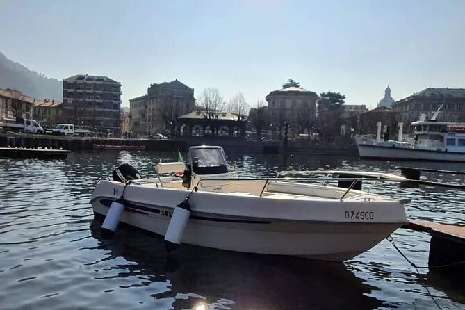 1 Hour Boat Rental Without License 40hp Engine on Lake Como - Additional Information and Support