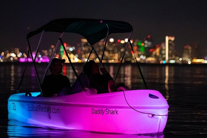 1 Hour Pedal Boat Rental in San Diego: Day or Night Glow Options - Cancellation Policy