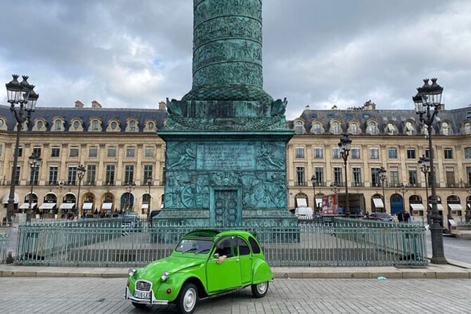 2 Hour Private Guided 2CV Tour Experience in Paris - Cancellation Policy