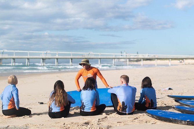 2-Hour Surf Lesson on the Gold Coasts Locals Favourite Beach (12 Years and Up) - Meeting and Pickup Information