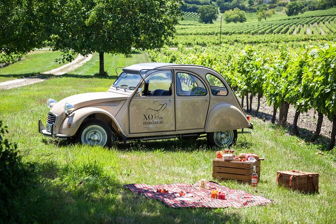 2CV Ride in the Cognac Vineyards - Transportation Details