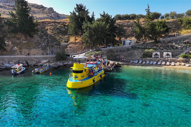 3-hour Guided Submarine Tour in Saint Pauls Bay, Lindos and Navarone Bay - Logistics and Weather Considerations