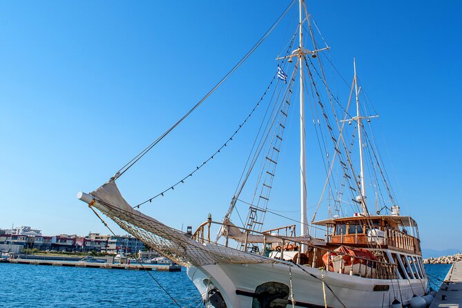 30m Wooden Traditional Boat - 6.5 Hours Day Cruise in Rhodes - Booking Information