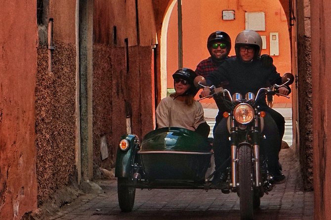 3h Private Sidecar Ride / Secrets of Marrakech - Pricing Information