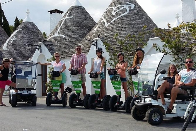 Alberobello Guided Tour by Segway, Mini Golf Cart, Rickshaw - Meeting Point and Logistics