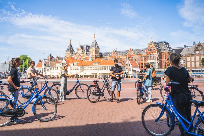 Amsterdam Highlights Bike Tour With Optional Canal Cruise - Meeting Point and Details