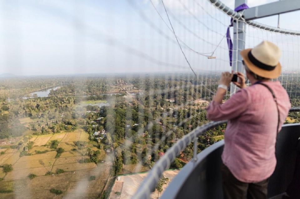 Angkor Balloon Sunrise or Sunset Ride and Pick Up/Drop off - Highlights of the Experience