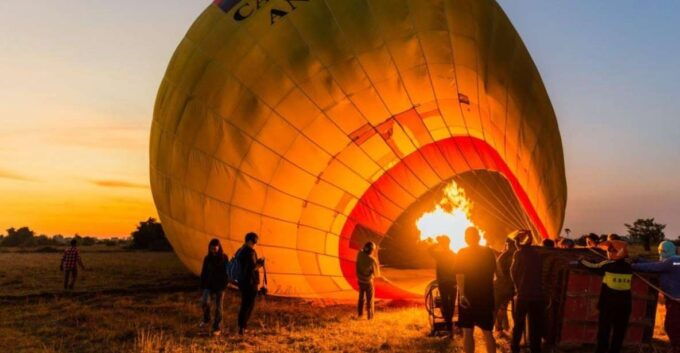 Angkor Stunning Hot Air Balloon - Location Information