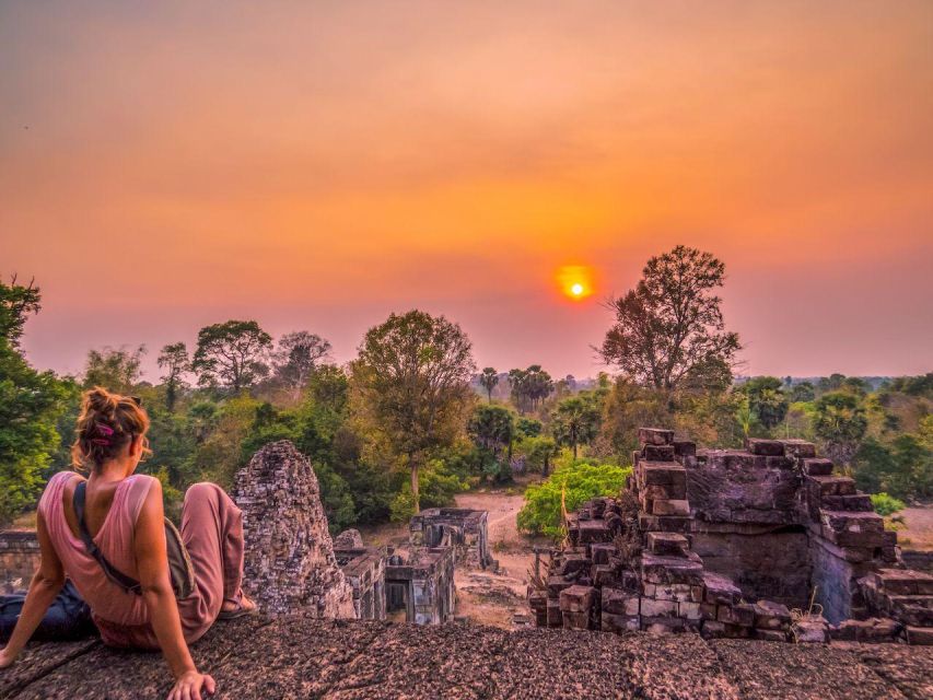Angkor Wat, Ta Prohm and Bayon With Sunset - Transportation Logistics