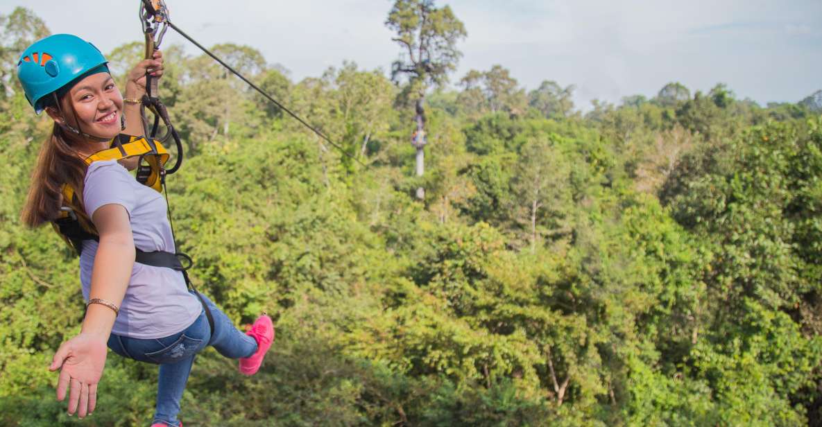 Angkor Zipline Eco-Adventure Canopy Tour - Experience Highlights
