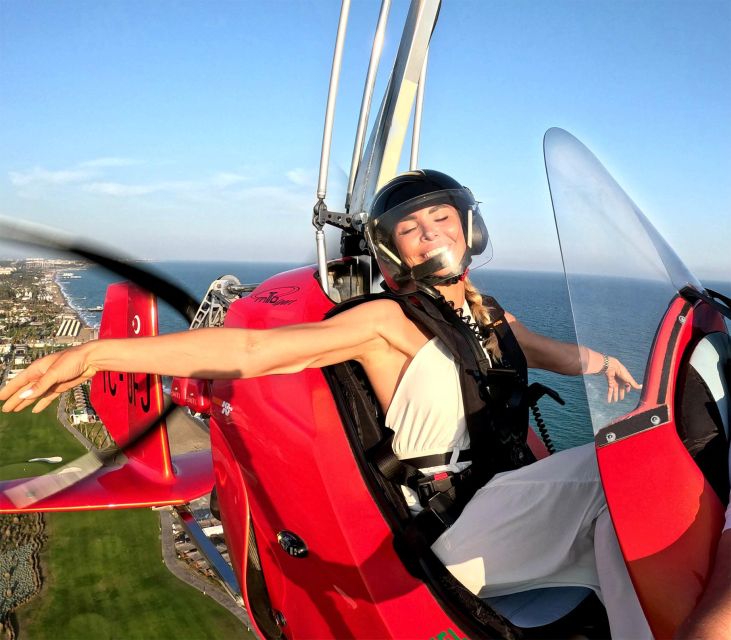 Antalya: Private Gyrocopter Flight Tour - Flight Highlights