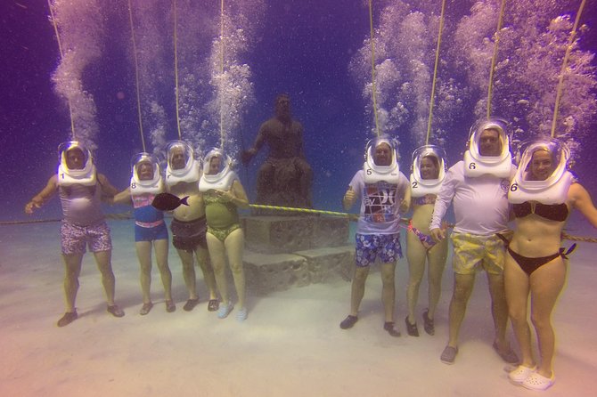 Aquanautas Helmet Diving in San Andres - Weather Contingency