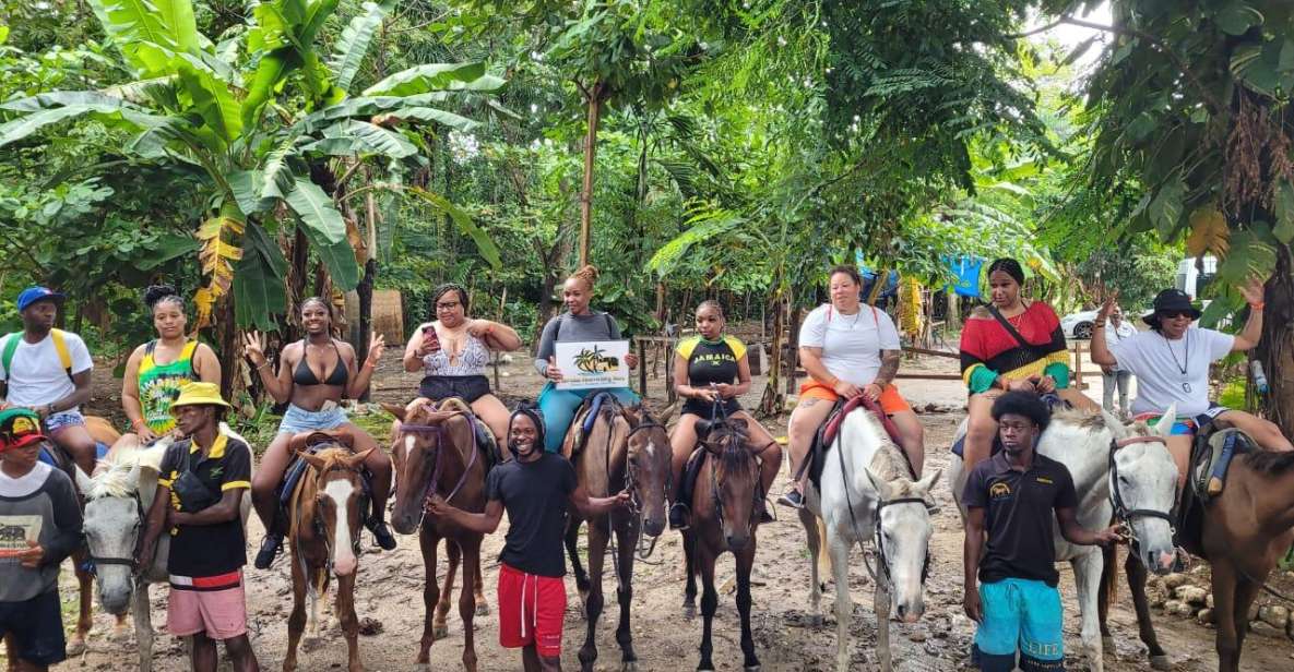 Atv, Horseback Ride and Swim With Ziplines - Jungle Adventure Activities