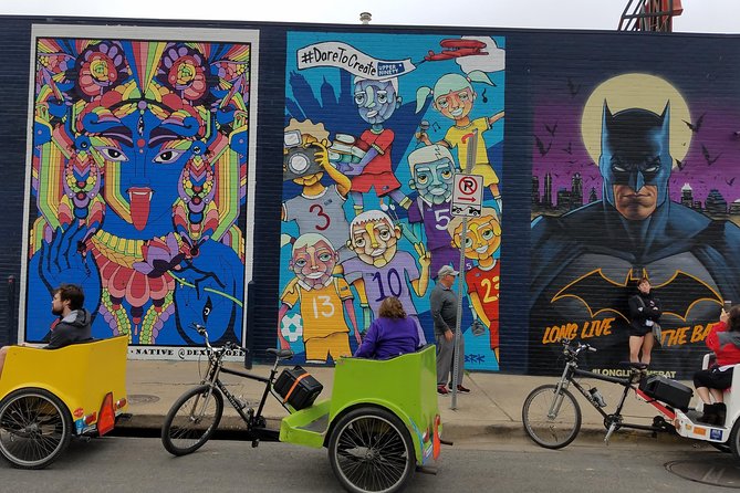 Austin Mural Selfie Tour by Pedicab - Seamless End of Tour