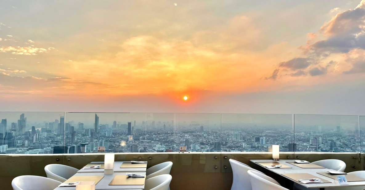 Baiyoke Tower Balcony Buffet & Observation Deck 81st Floor - Booking Information